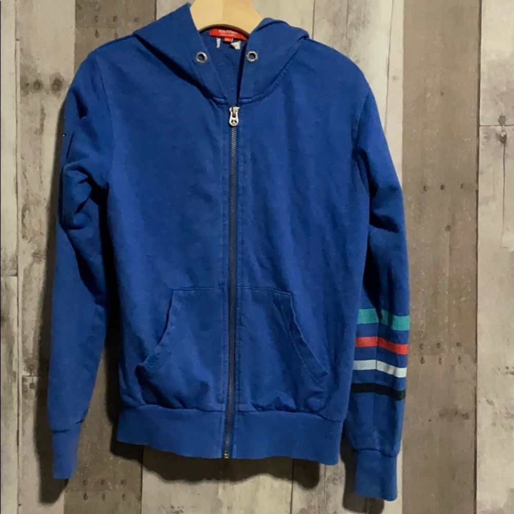 Butter Soft blue hoodie jacket medium